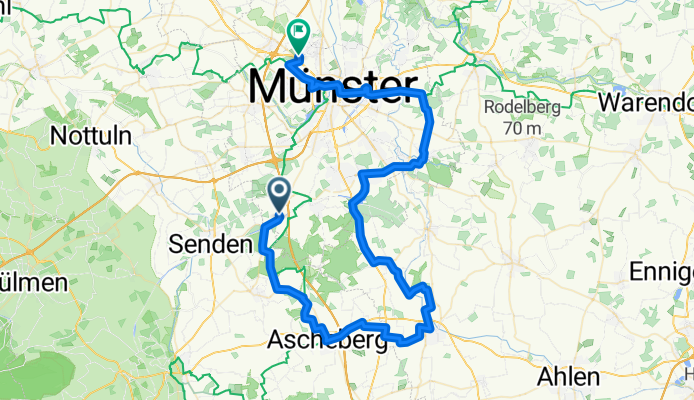 Alexianerweg nach Steinfurter Straße