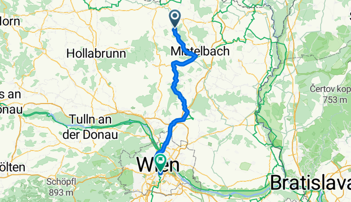 Von Fallbach bis Wien
