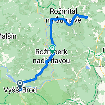 Pohraniční stráže, Vyšší Brod - Rožmberk nad Vltavou, Rožmberk nad Vltavou