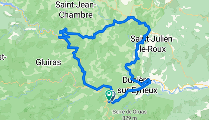 07 Route bei SF du Eyrieux
