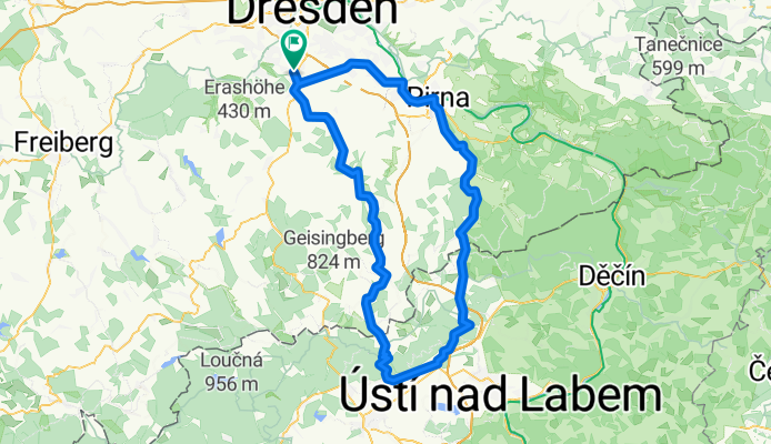 Neues Leben, Bannewitz nach Neues Leben, Bannewitz über Schneekoppe