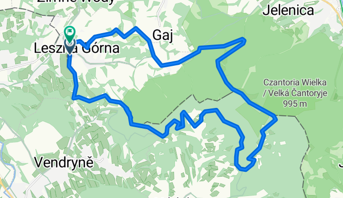 JB1- Wielka Czantoria (z Lesznej Gornej)