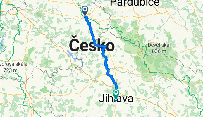 Palackého náměstí to Fibichova