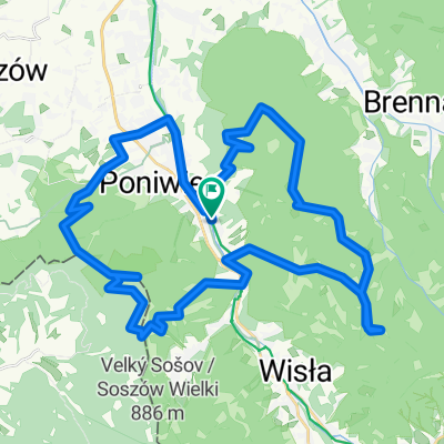 U4- Równica-Trzy Kopce Wiślańskie-Wielka Czantoria