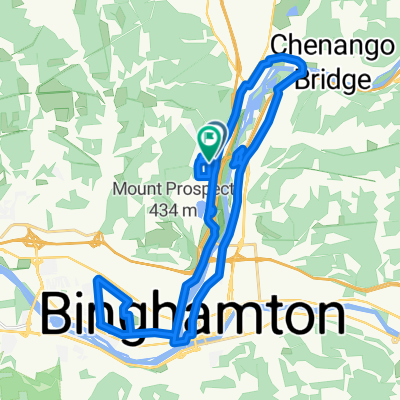 S Morningside Dr, Binghamton to S Morningside Dr, Binghamton