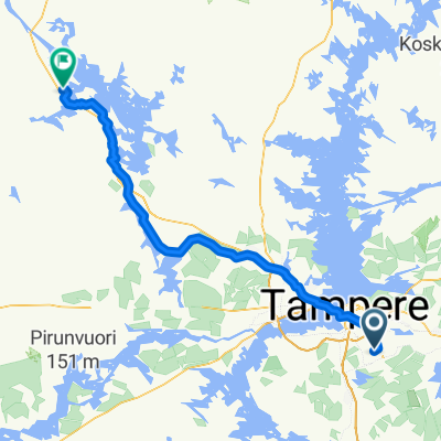 From Tampere to Ikaalinen