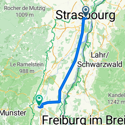 From Strasbourg to Colmar