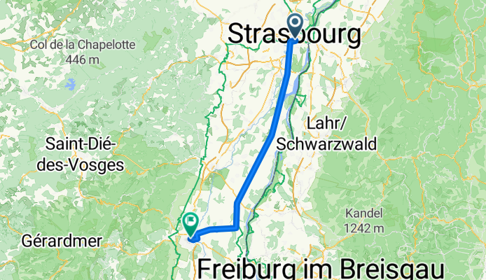 From Strasbourg to Colmar