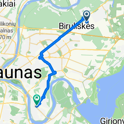 From Kauno rajonas to Kaunas