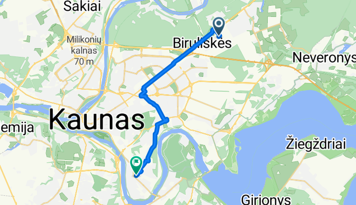 From Kauno rajonas to Kaunas
