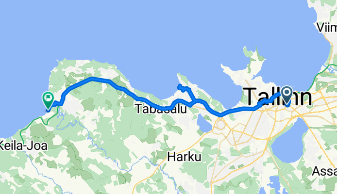 От Tornimäe tänav до Päästejaama tee