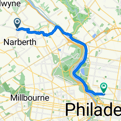 Moreno Rd, Penn Valley to Corinthian Ave, Philadelphia