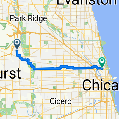 From Schiller Park to Chicago