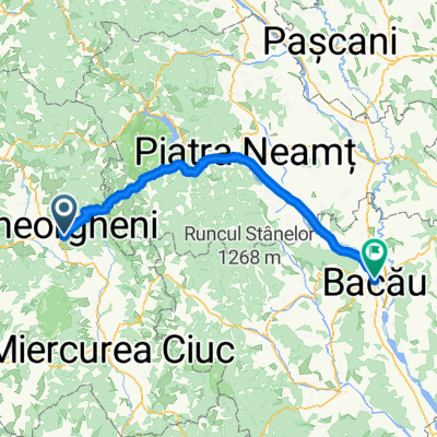 Bacau Piatra Neamt Cheile Bicazului Sibiu Brasov