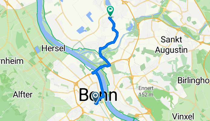 Quantiusstraße, Bonn nach Wilhelm-Busch-Straße, Troisdorf