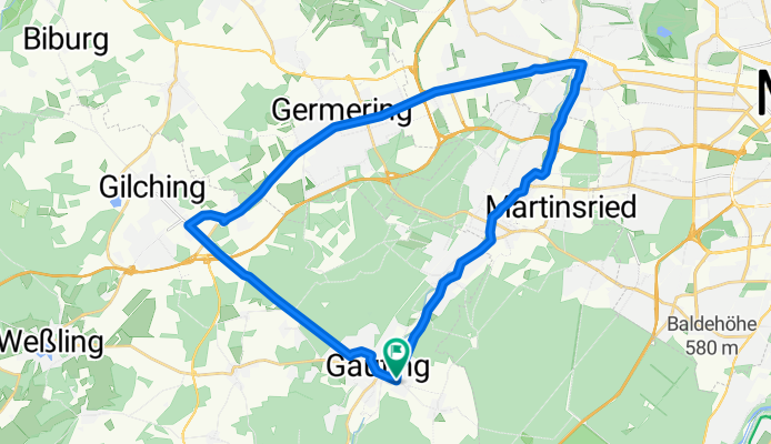 Gauting-Gilching-Pasing-Gauting