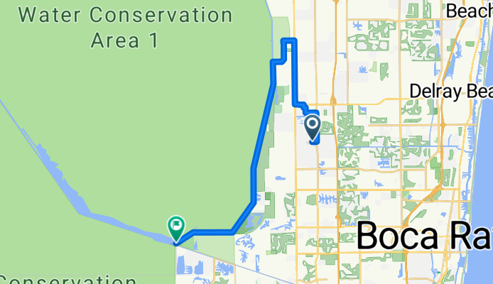 Beaujolais Ave, Delray Beach to Loxahatchee Rd, Boca Raton