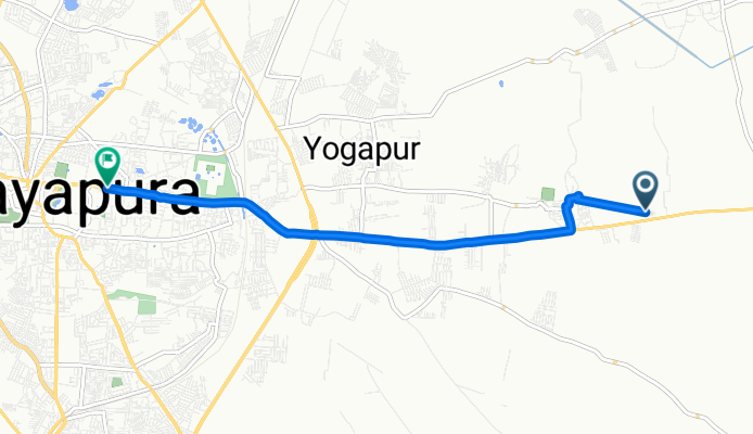 Gulbarga - Bijapur Road to Mahatma Gandhi Road