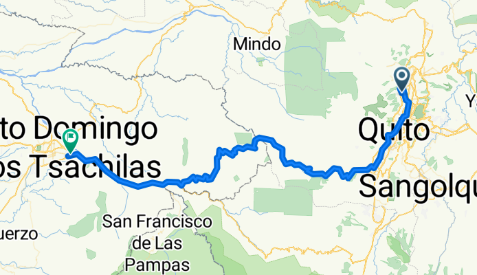 Chirivuelta Quito- San Domingo