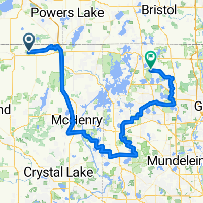 Hebron to Mulberry Ct, Lake Villa