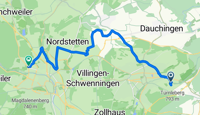 In Rammelswiesen, Villingen-Schwenningen nach Hornberger Straße, Villingen-Schwenningen