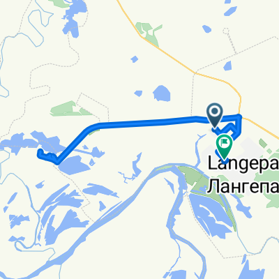 Береговая улица, Лангепас до улица Геодезистов, Лангепас