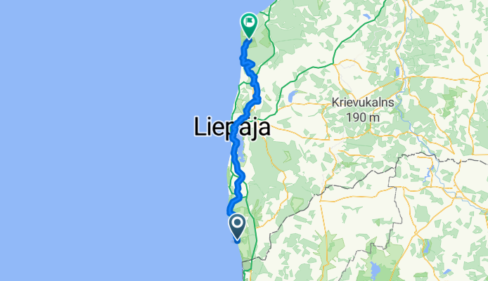 Mikjāņi, Rucavas pag. nach Vērgales pag.