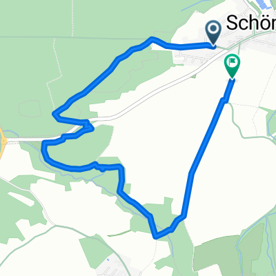 W - Klingender Wasserfall