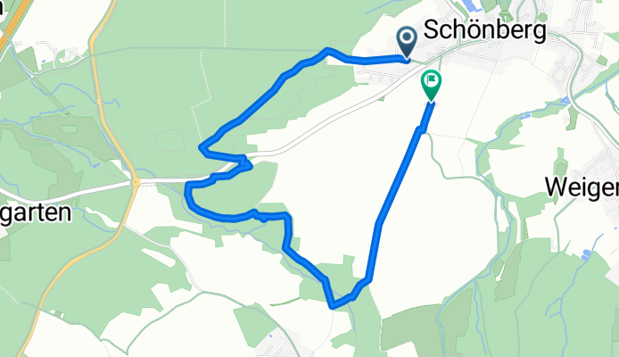 W - Klingender Wasserfall