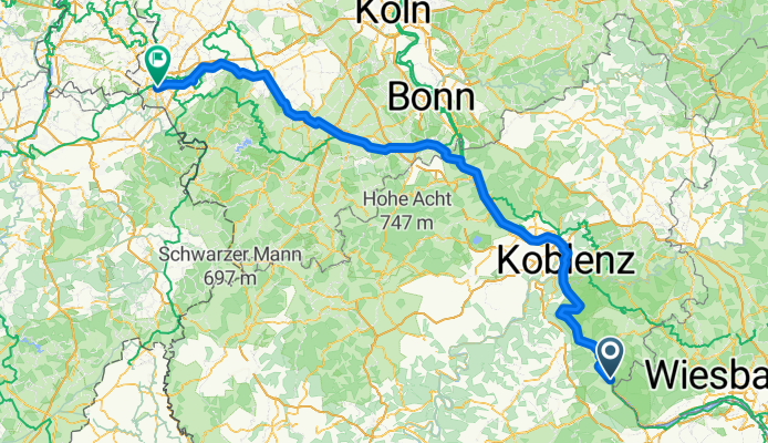 Von Oberwesel bis Aachen