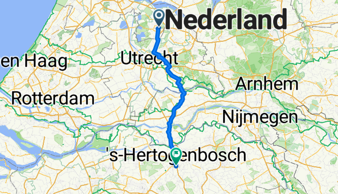 Hilversum naar Vught