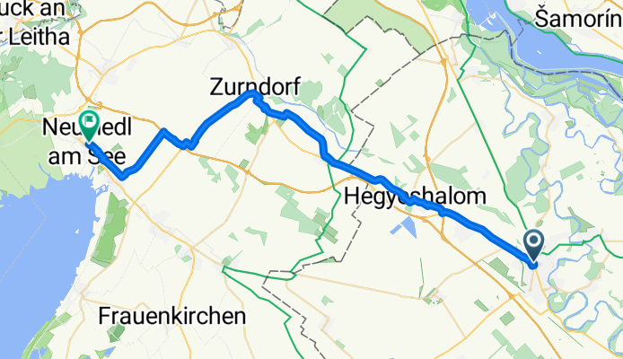 Moson - Rakousko jezero