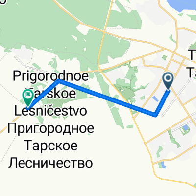 От улица Чкалова до Неизвестная Дорога