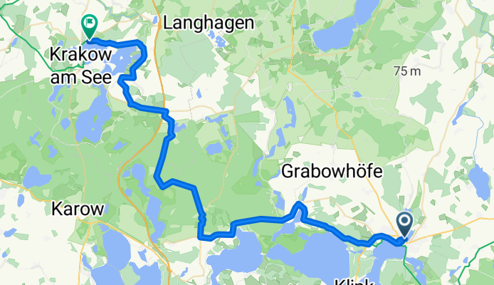 Waren nach Crakow