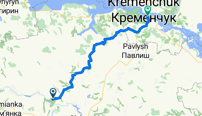 бандурівський кар'єр на Кременчук 14:35 - 20:00