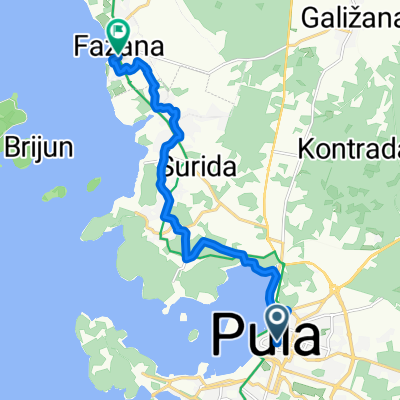 Pula - Fažana