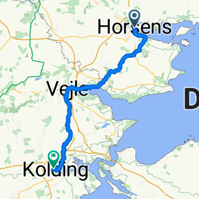 Von Horsens bis Kolding