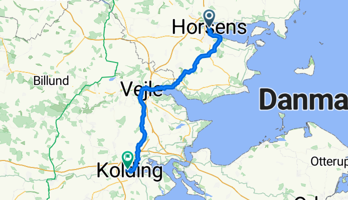 Von Horsens bis Kolding