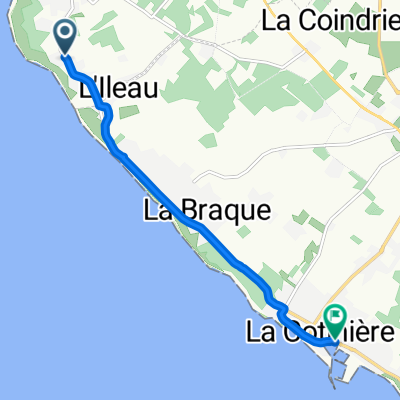 Chemin des Gros Joncs, Saint-Georges-d'Oléron to Route de la Trinquette, Saint-Pierre-d'Oléron