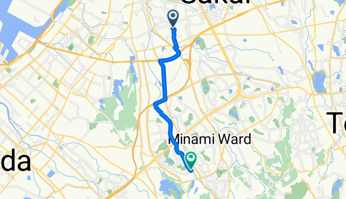 八田北町, 堺市へ城山台3丁目, 堺市