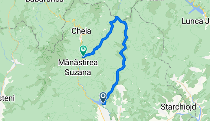 Route in Măneciu