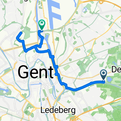 Panhuisstraat, Destelbergen naar Chocoladesteeg, Gent