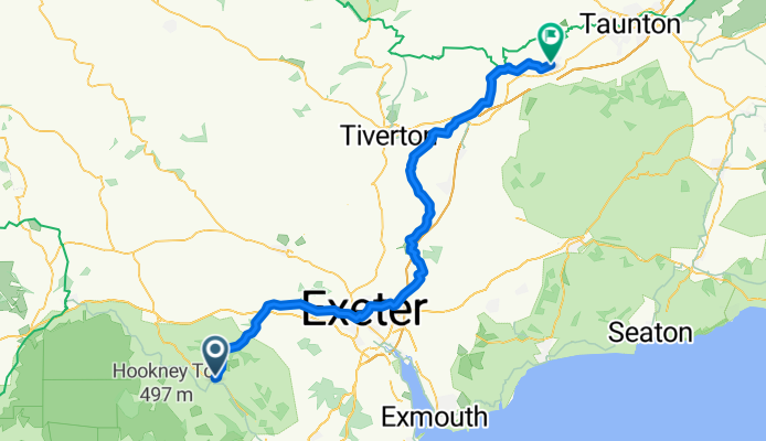 Station Road nach North Street