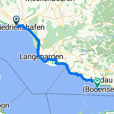 Fredrichshafen to Lindau