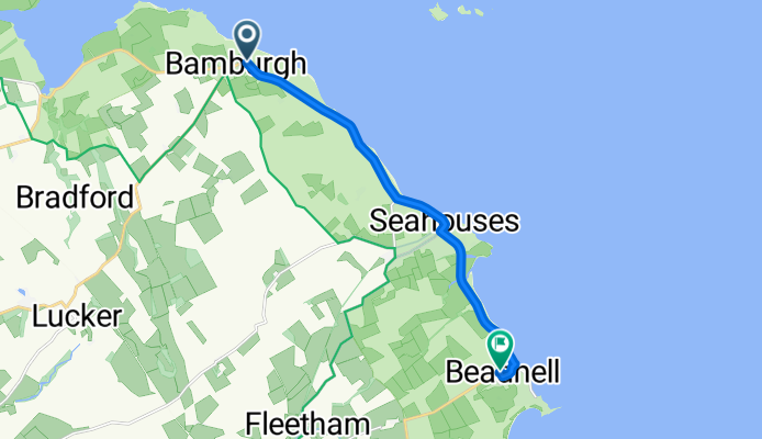 Reiver's Way, Northumberland to Beadnell House, Chathill