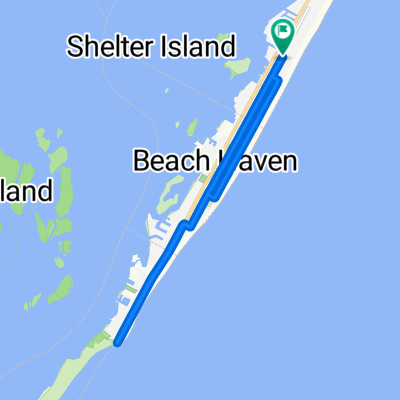 E 34th St, Long Beach Township to E 34th St, Long Beach Township