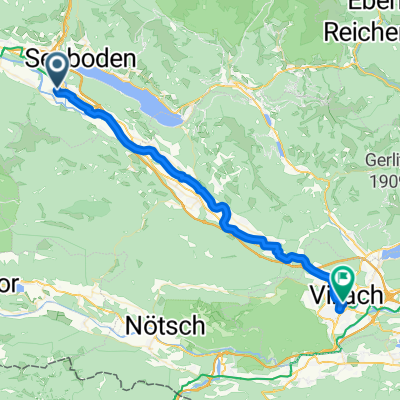 Villach - mit S-Bahn nach Spital/Drau - Villach