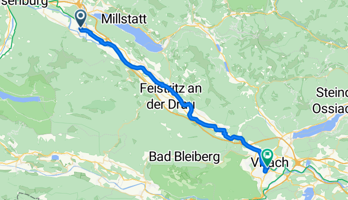 Villach - mit S-Bahn nach Spital/Drau - Villach