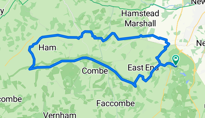 Route in Newbury