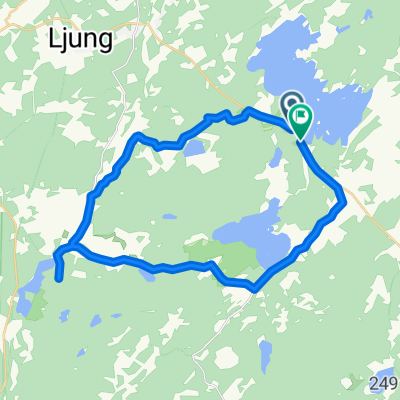 Länsväg 182, Ljung nach Länsväg 182, Ljung